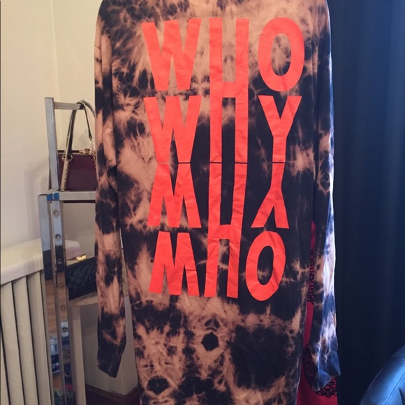 NEW W/O TAG COLLUSION TIE DYE PRINT DRESS - Picture 4 of 4